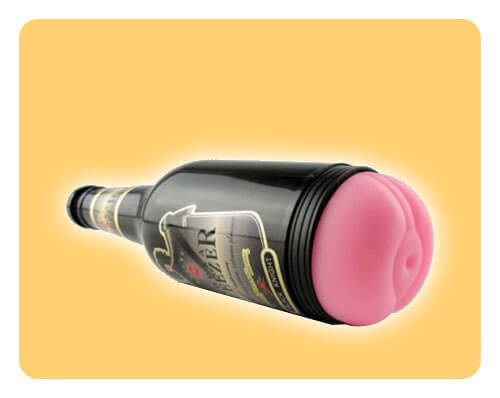 Beer Bottle - Black - Happy Mail Singapore