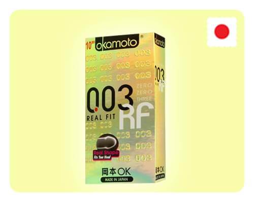 Okamoto 003 Real Fit 1s - Happy Mail Singapore