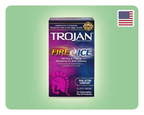 Trojan Fire & Ice 10s - Happy Mail Singapore