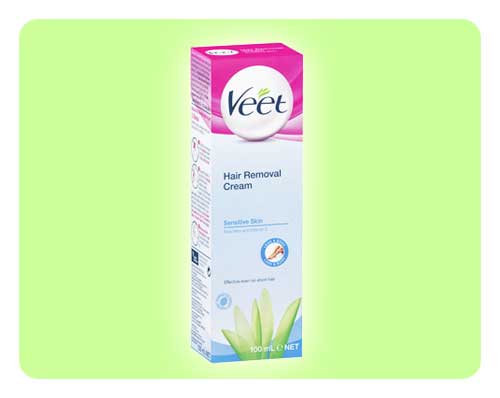 Veet Hair Removal Cream - Sensitive Skin - 100ml - Happy Mail Singapore