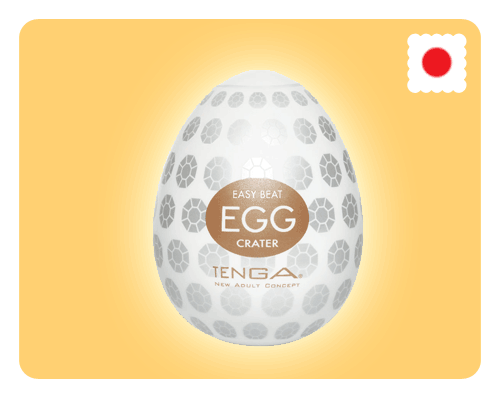 Tenga Egg - Crater - Happy Mail Singapore