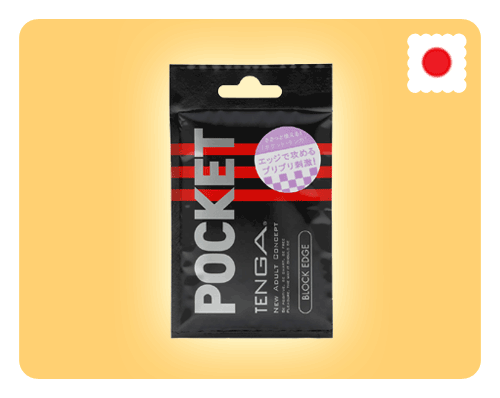Pocket Tenga - Block Edge - Happy Mail Singapore
